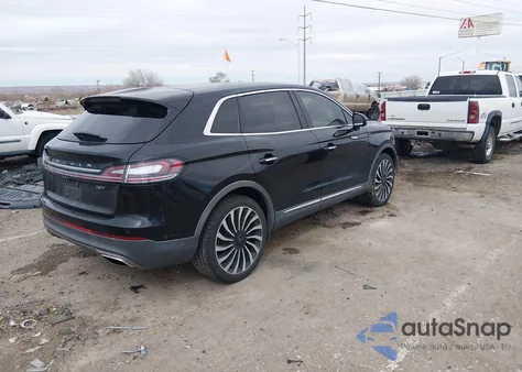 2019 Lincoln Nautilus Black Label z USA, uszkodzony, nr VIN 2LMPJ7J94KBL18657